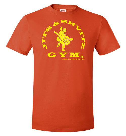 Jits & Shvitz Gym Nano-T Performance Unisex Ju-Jitsu T-Shirt Happi Clothes Co.